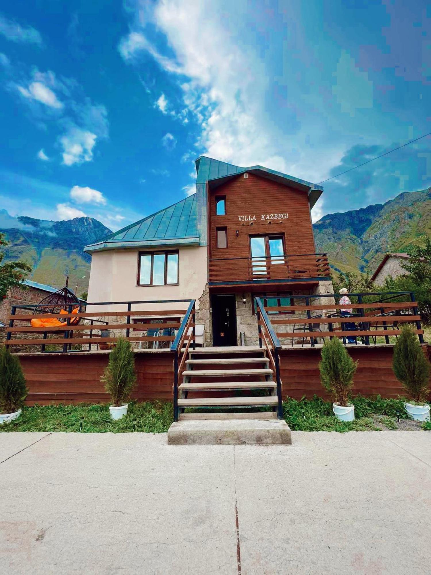 Villa Kazbegi Stepantsminda Exterior foto
