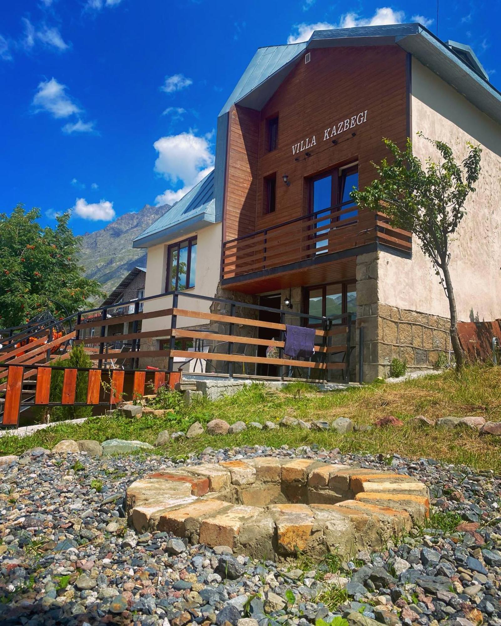 Villa Kazbegi Stepantsminda Exterior foto